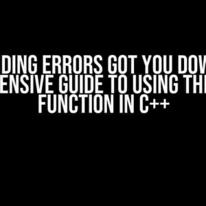 Rounding Errors Got You Down? A Comprehensive Guide to Using the Round() Function in C++