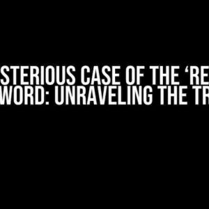 The Mysterious Case of the ‘restrict’ Keyword: Unraveling the Truth